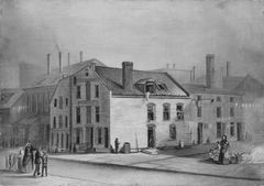 Old Brewery, Five Points Mission, New York by F A Mead