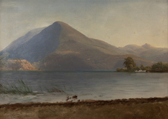 On the Hudson by Albert Bierstadt