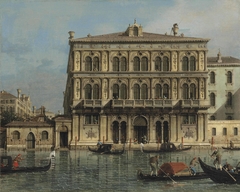 Palazzo Vendramin-Calergi, on the Grand Canal, Venice by Canaletto