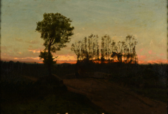 Paysage au crépuscule by Antoine Chintreuil
