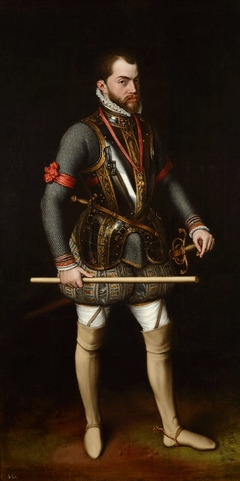 Philips II (1527-1598), King of Spain by Antonis Mor