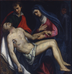 Pietà with Saints John the Evangelist and the Magdalene by Cigoli