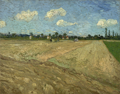 Ploughed Fields ('The Furrows') by Vincent van Gogh