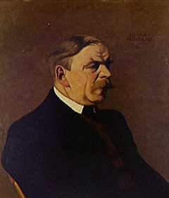 Portrait d'Octave Mirbeau by Félix Vallotton