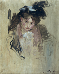 Portrait de femme by Jacques-Émile Blanche