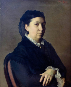 Portrait de la mère de l'artiste by Paul Leroy