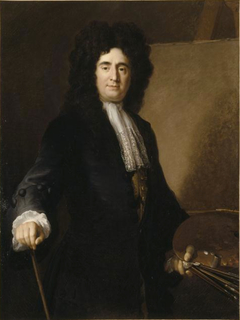 Portrait du peintre François de Troy (1654-1730) by Alexis Simon Belle
