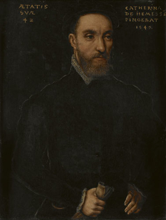 Portrait of a 42-year-old Man by Catharina van Hemessen