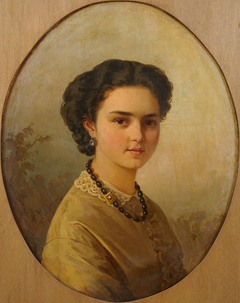 Portrait of a Lady by Julie Wilhelmine Hagen-Schwarz