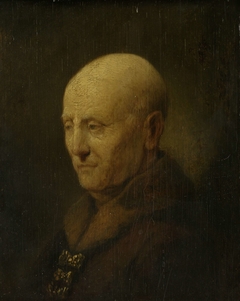 Portrait of a man, perhaps Rembrandt's father, Harmen Gerritsz van Rijn by Unknown Artist