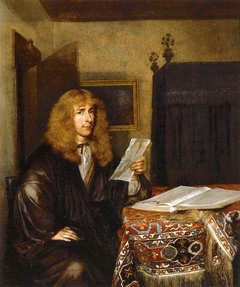 Portrait of a Man Reading a Document by Gerard ter Borch