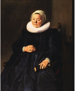Portrait of a woman said to be Hylck Boner by Frans Hals