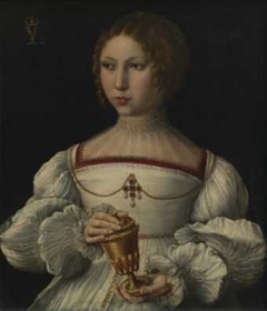 Portrait of a young lady as Mary Magdalene by Jan Gossaert