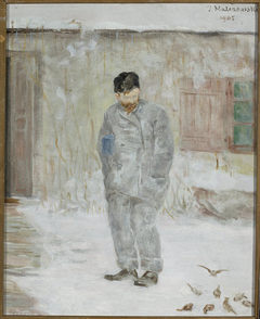 Portrait of Adolf Dygasiński by Jacek Malczewski