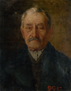 Portrait of an Old Man by Ľudovít Pitthordt
