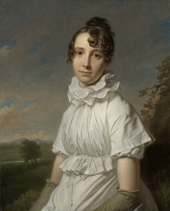 Portrait of Emma Jane Hodges by Charles Howard Hodges