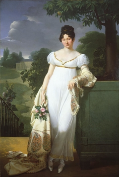 Portrait of Félicité-Louise-Julie-Constance de Durfort, Maréchale de Beurnonville (1782-1808) by Merry-Joseph Blondel