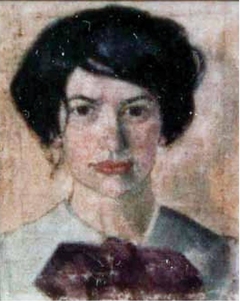 Portrait of Helena Czerwijowska by Stanisław Ignacy Witkiewicz