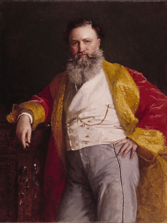 Portrait of Isaac Merrit Singer by Edward Harrison May