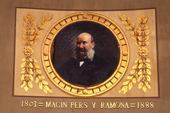 Portrait of Magin Pers Y Ramona by Manuel Cusí i Ferret