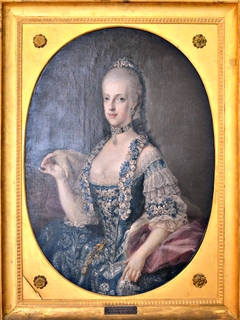 Portrait of Maria Carolina of Austria by Francesco Liani