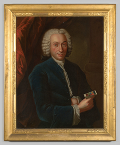 Portrait of Matthias Goswin Lüps (1699-1779) by Willem Hengst