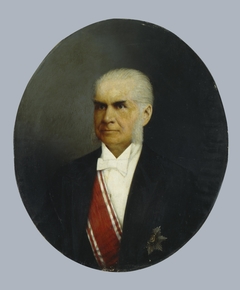 Portrait of Merchant A.G.Eliseev by Anonymous