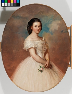 Portrait of Miss Maria Emilia Thunberg by Erik Johan Löfgren