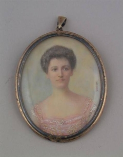 Portrait of Mrs. Robert Morgan Gibbs Barnwell, (Elizabeth Marie, 1860-1940) by Carl A Weidner