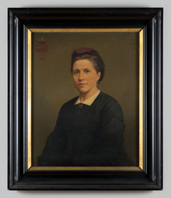 Portrait of Oliviera Francisca Dorothea Maria van Dorth tot Medler (1835-1869) by Heinrich Windhausen