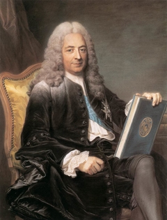 Portrait of Philibert Orry (1689-1747) by Maurice-Quentin de La Tour