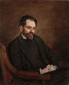 Portrait of Stefan Żeromski by Kazimierz Mordasewicz