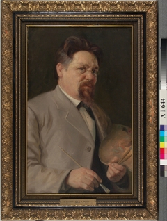 Portrait of the Painter Elias Muukka by Kaarlo Vuori