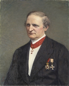 Portrait of Thorleif Schjelderup by Leis Schjelderup