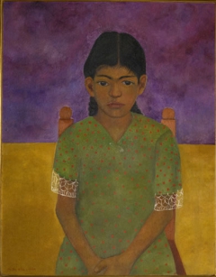 Portrait of Virginia (Little girl) by Frida Kahlo