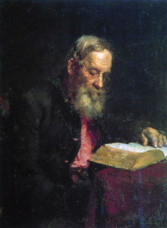 Portrait of Yefim Vasilyevich Repin, the artist's father