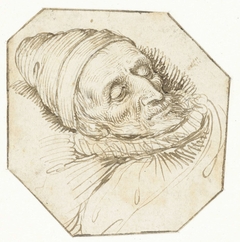 Portret van een man op zijn sterfbed by Jacob de Gheyn II