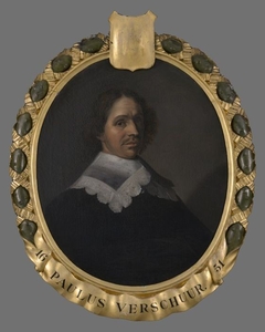 Portret van Paulus Verschuer (1606-1667) by Pieter van der Werff