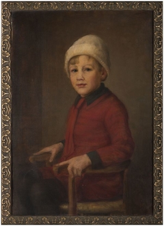 Portret van W.A.B. van Sloterdijck als kind by Oene Schreuder