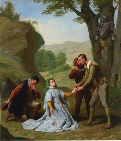 Presentación de Dorotea a Don Quijote by Pedro González Bolívar