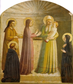 Presentation at the Temples by Fra Angelico