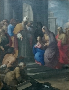 Presentation of the Virgin at the Temple by Giuseppe Cesari