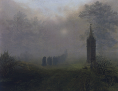 Procession in the Fog