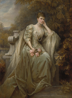 Queen Mary (1867-1953) when Victoria Mary, Duchess of York by Edward Hughes