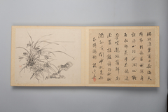 "Refined Elegance in the Four Seasons" (Shiji seiga), Album of Flower Paintings by Yamamoto Baiitsu