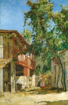 Rural Scene by António Carvalho de Silva Porto