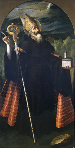 Saint Augustine by Juan Pantoja de la Cruz