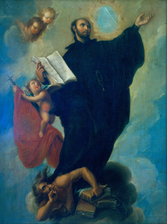 Saint Ignatius Loyola by Miguel Cabrera