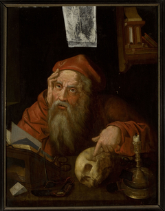 Saint Jerome in his study by Joos van Cleve