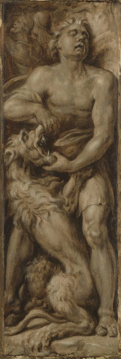 Samson Slays the Lion (Samson Rending the Lion)